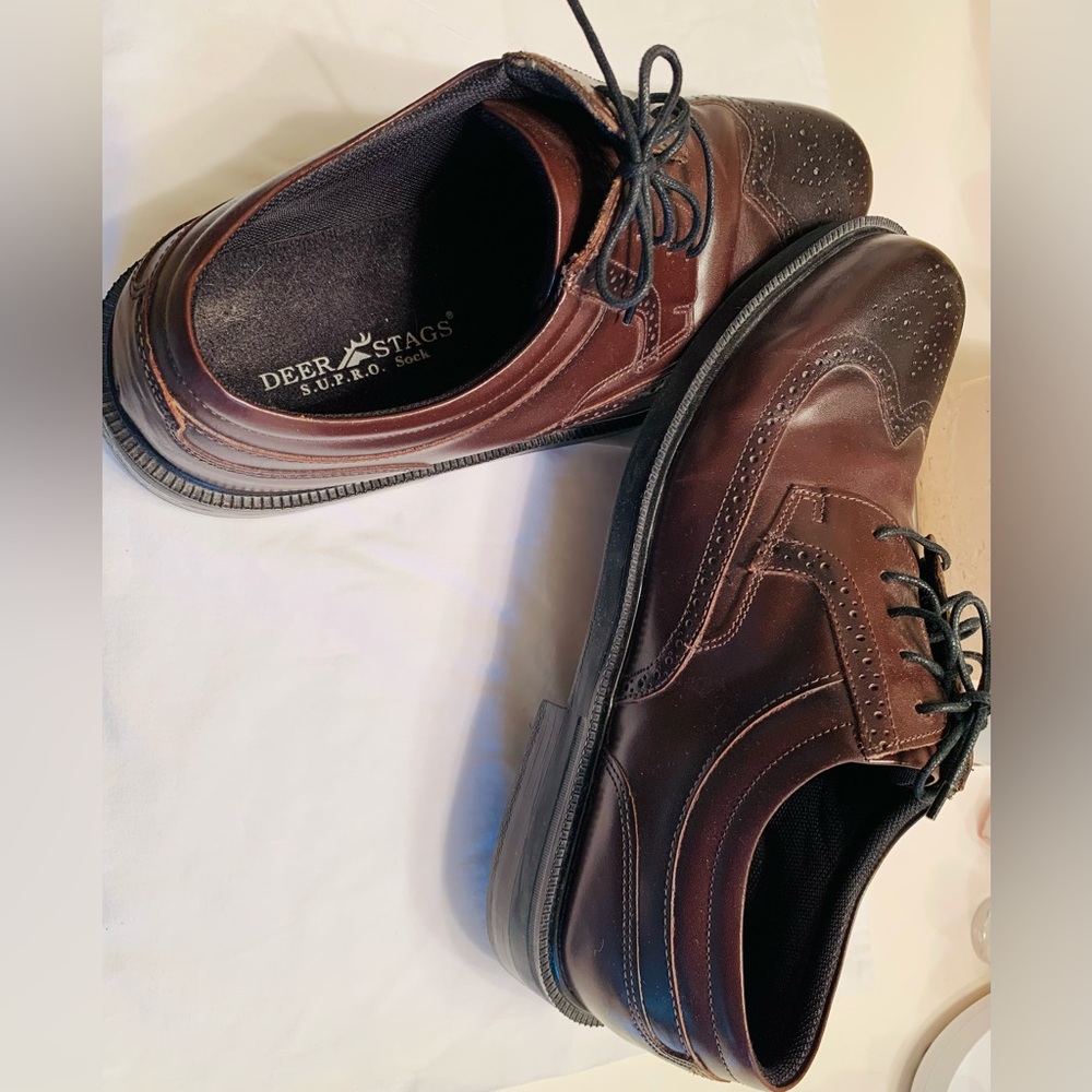 Men’s Deer Stag dress shoes size 14.